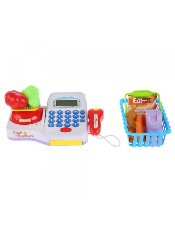 Игровой набор «Кассовый аппарат» с аксессуарами, звуковыми и световыми эффектами / LS820A19-1