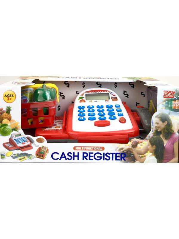 Игровой набор «Кассовый аппарат» с аксессуарами, звуковыми и световыми эффектами / LS820A19-1