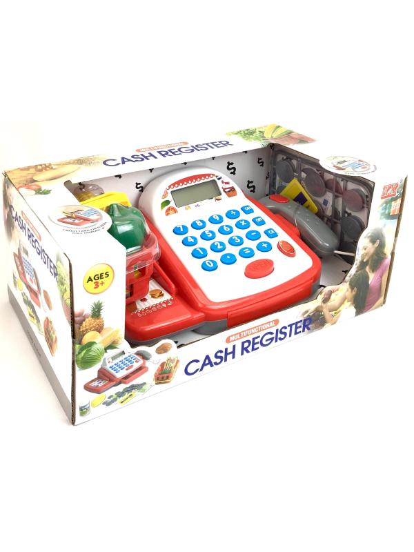 Игровой набор «Кассовый аппарат» с аксессуарами, звуковыми и световыми эффектами / LS820A19-1