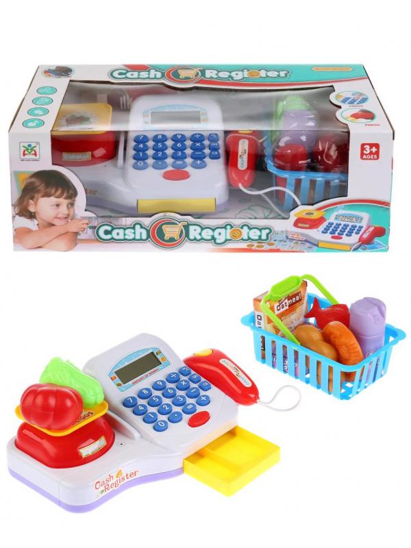 Игровой набор «Кассовый аппарат» с аксессуарами, звуковыми и световыми эффектами / LS820A19-1