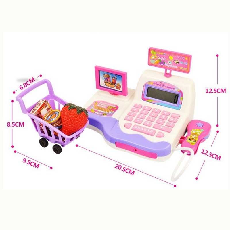 Игровой набор «Кассовый аппарат» с аксессуарами, световыми и звуковыми эффектами / 901