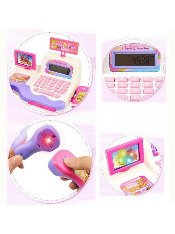 Игровой набор «Кассовый аппарат» с аксессуарами, световыми и звуковыми эффектами / 901