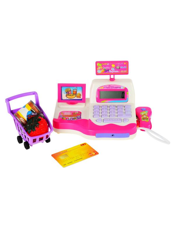Игровой набор «Кассовый аппарат» с аксессуарами, световыми и звуковыми эффектами / 901