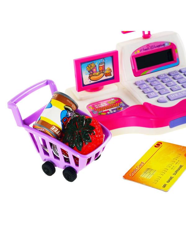 Игровой набор «Кассовый аппарат» с аксессуарами, световыми и звуковыми эффектами / 901