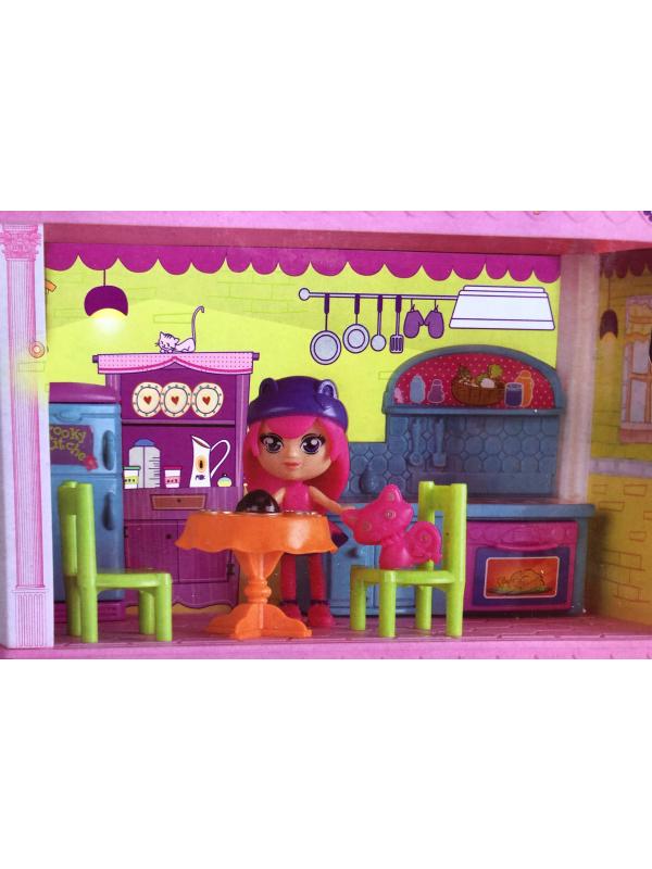 Игровой набор Barmila «Кухня» с мебелью и куколкой / 60212