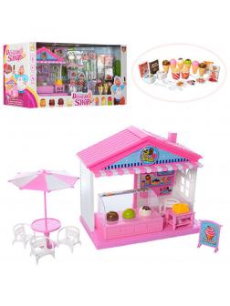 Набор для игры с куклами «‎Магазин мороженого» 71022-2 / свет, звук