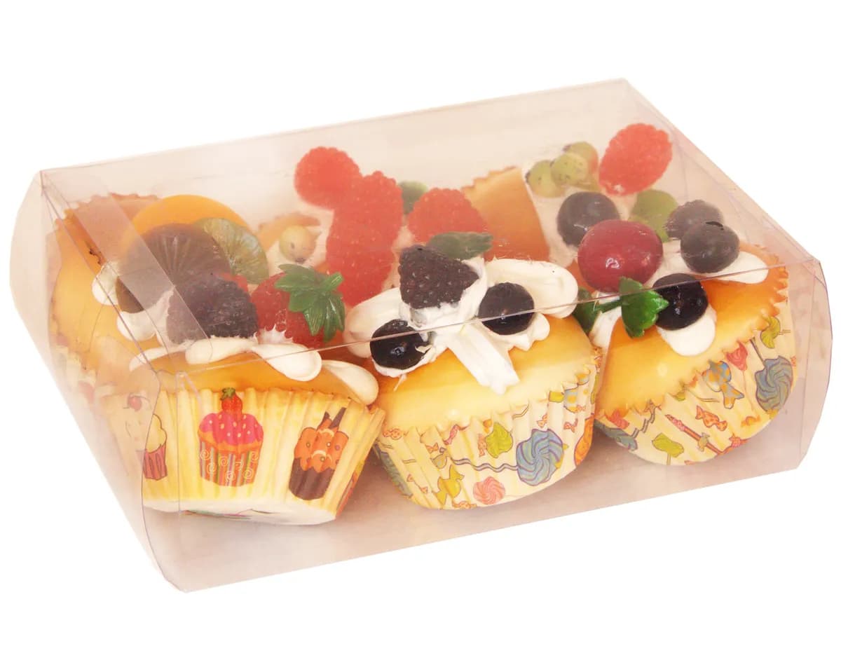 Набор игрушечной еды «Пирожные Тарталетки-корзиночки» 6 шт. / YXD-10