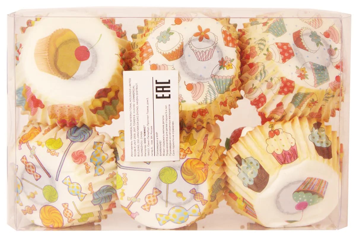 Набор игрушечной еды «Пирожные Тарталетки-корзиночки» 6 шт. / YXD-10