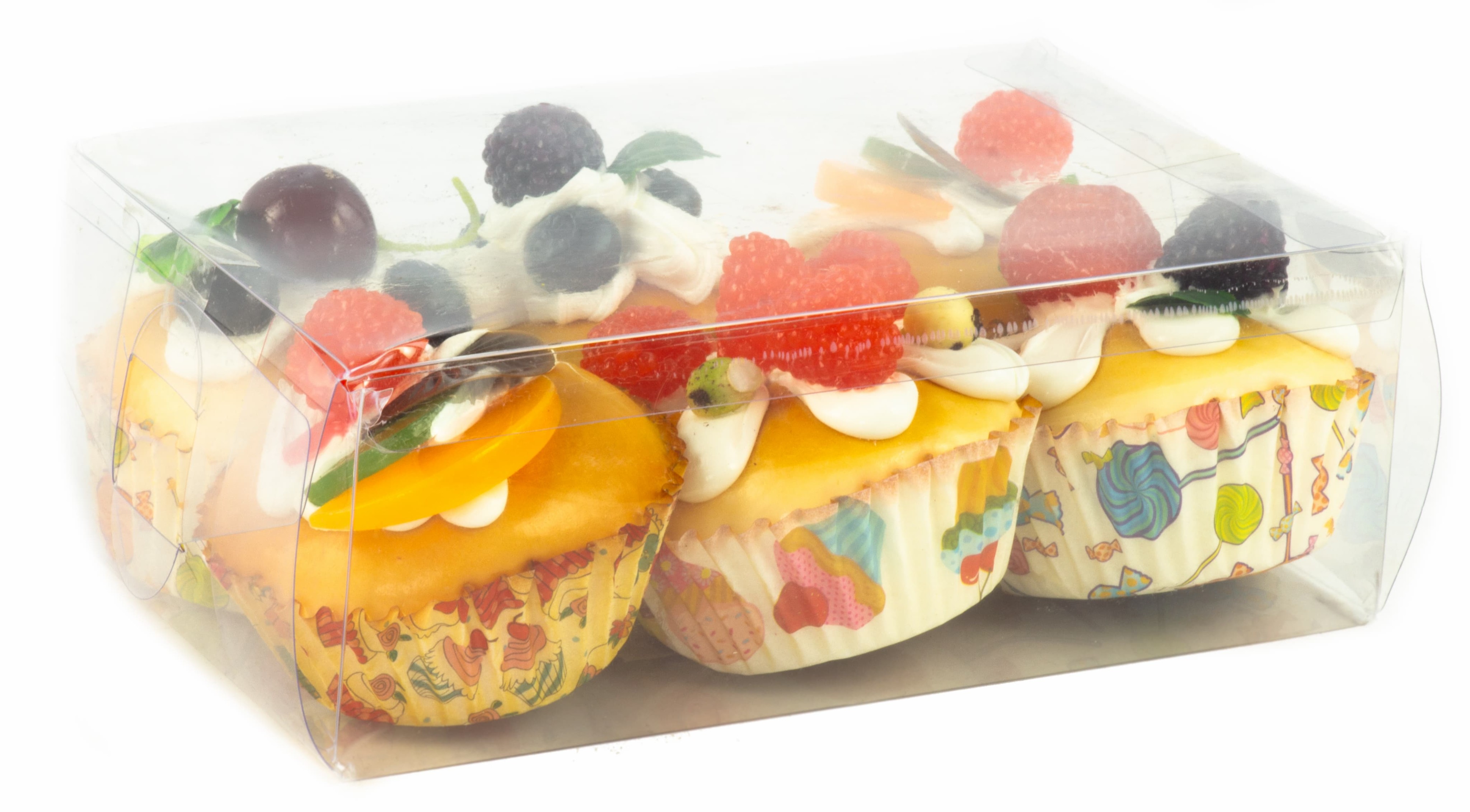 Набор игрушечной еды «Пирожные Тарталетки-корзиночки» 6 шт. / YXD-10