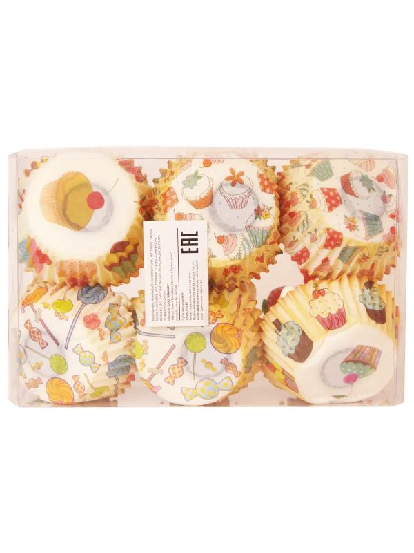 Набор игрушечной еды «Пирожные Тарталетки-корзиночки» 6 шт. / YXD-10