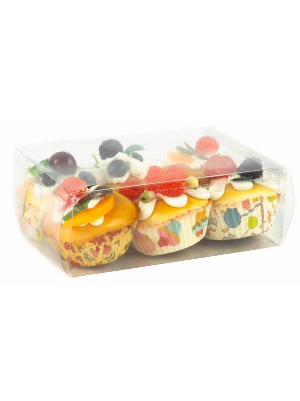 Набор игрушечной еды «Пирожные Тарталетки-корзиночки» 6 шт. / YXD-10