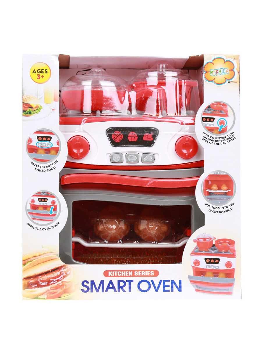 Игровой набор Smart Oven «‎Плита с духовкой» 1000 / свет, звук