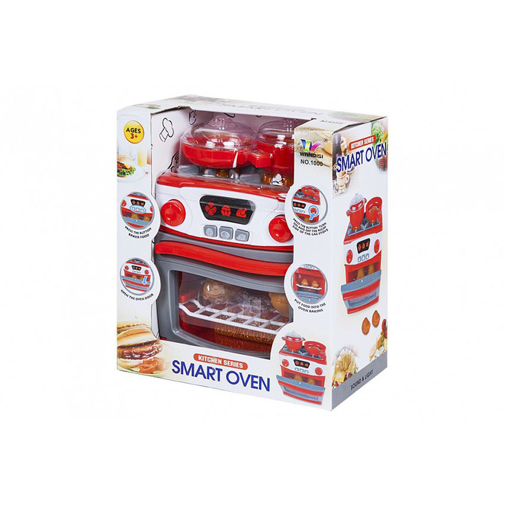 Игровой набор Smart Oven «‎Плита с духовкой» 1000 / свет, звук