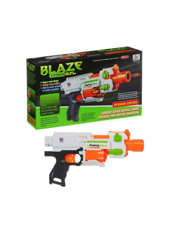 Пистолет-бластер «Blaze Storm» с мягкими пулями 20 шт. / 7021