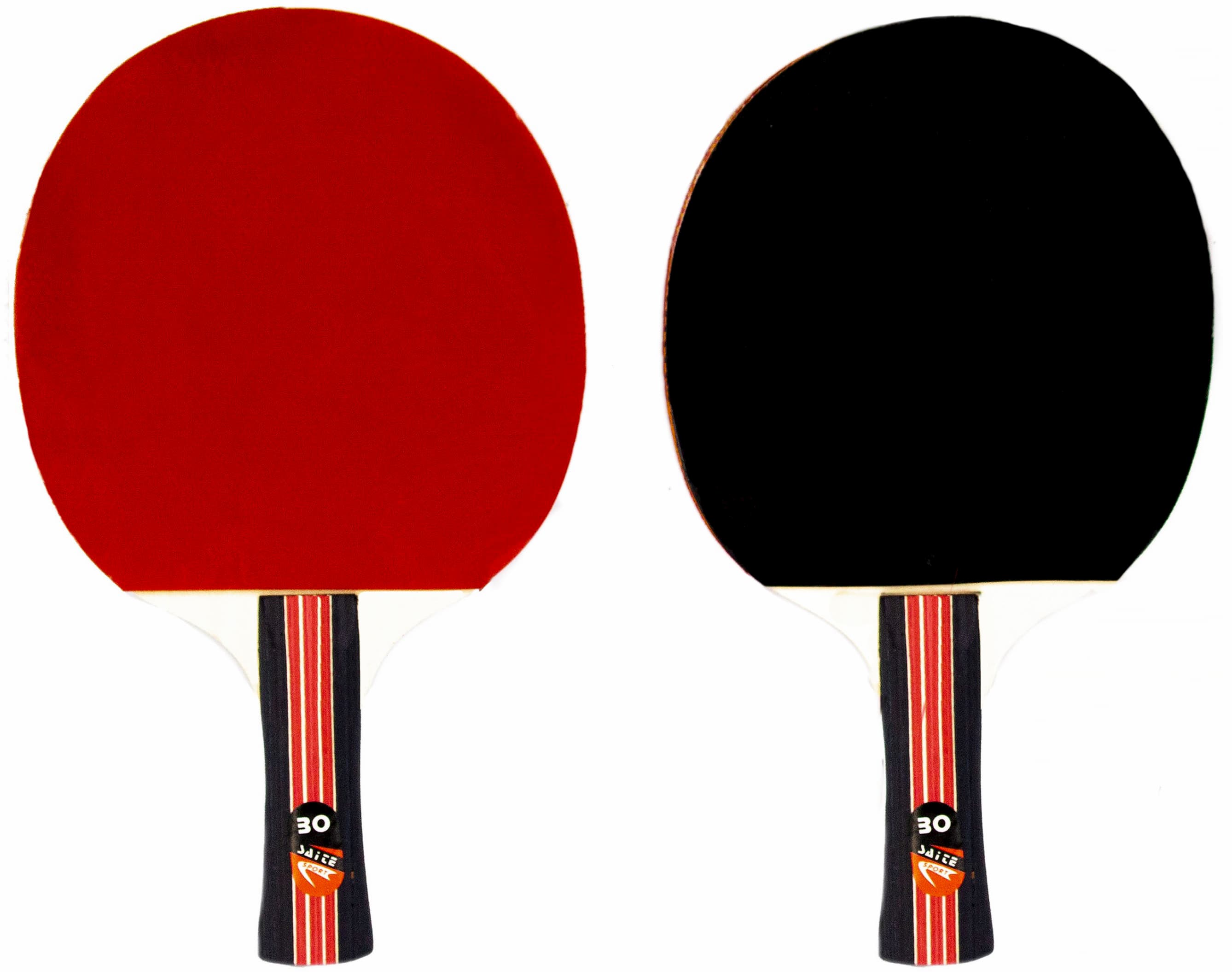 Набор из 2-х Ракеток Bosaite для настольного тенниса (Пинг-понга) в чехле с 3 шариками / Т34822