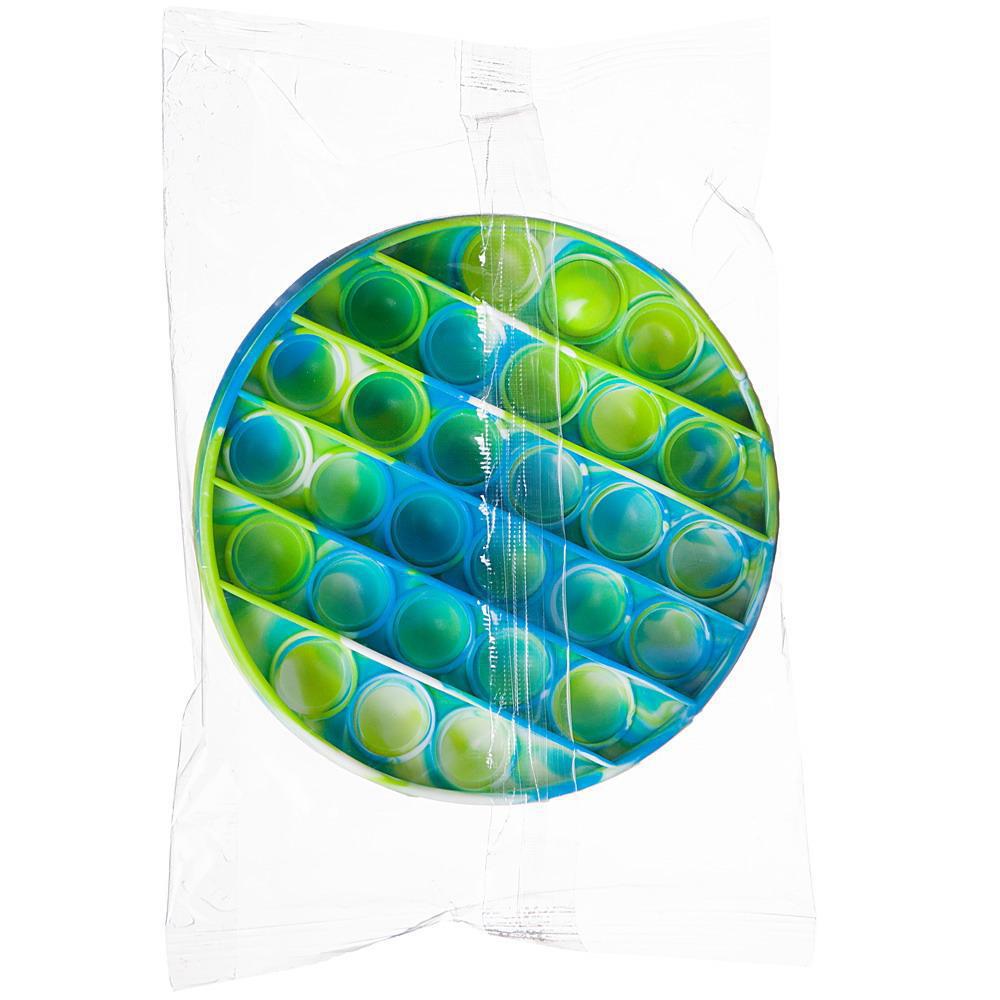 Игрушка-антистресс Junfa Бесконечные мраморные шарики-пупырки в форме круга