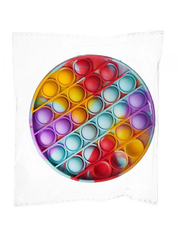 Игрушка-антистресс Junfa Бесконечные мраморные шарики-пупырки в форме круга