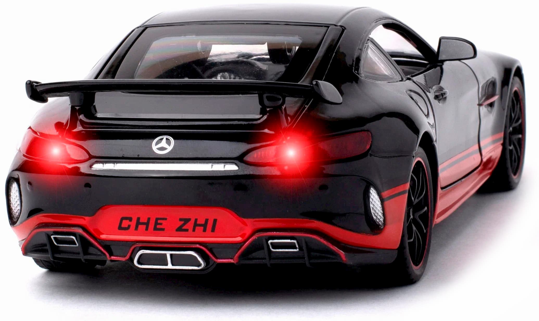 Металлическая машинка Che Zhi 1:24 «Mercedes AMG GT» CZ121A, 20 см. инерционная, свет, звук