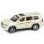 Металлическая машинка XLG 1:24 «Toyota Land Cruiser 200» 20 см. M923W-1 инерционная, свет, звук в коробке / Белый
