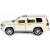 Металлическая машинка XLG 1:24 «Toyota Land Cruiser 200» 20 см. M923W-1 инерционная, свет, звук в коробке / Белый