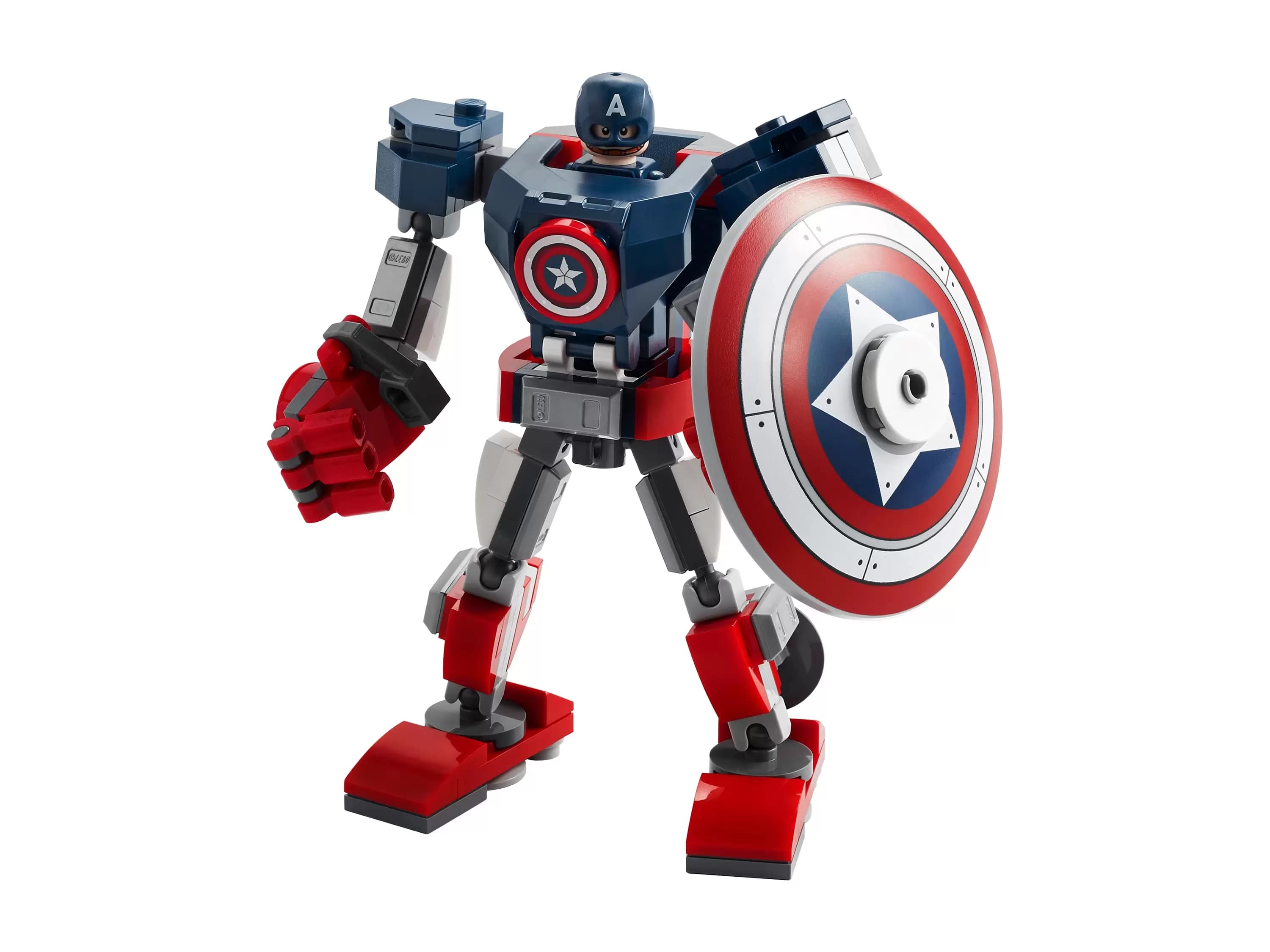 Конструктор Lari «Капитан Америка робот» 11632 (Super Heroes 76168) 127 деталей
