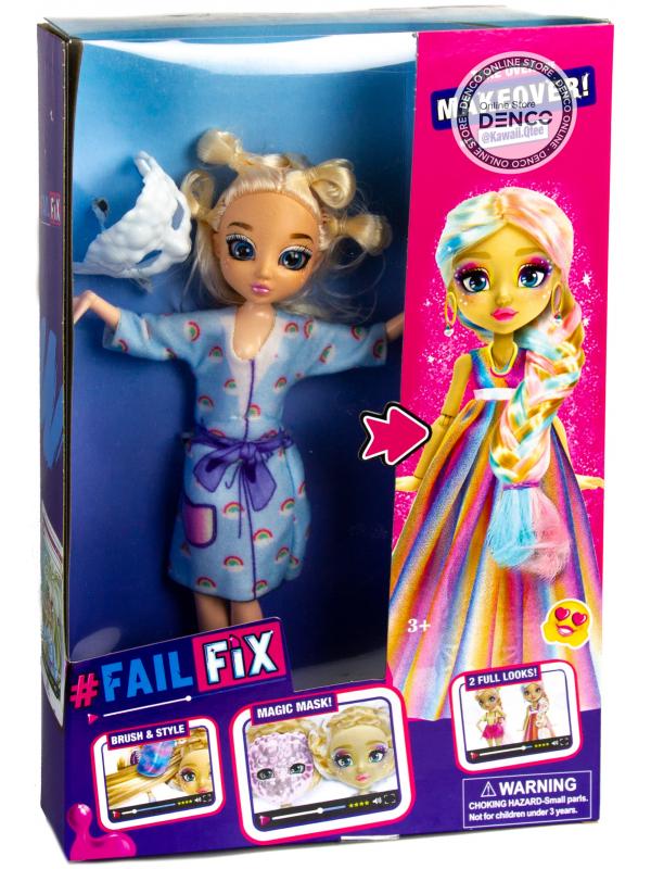Игровой набор FailFix Кукла 2в1 Take Over The Makeover 3666-6 с аксессуарами / 22 см.