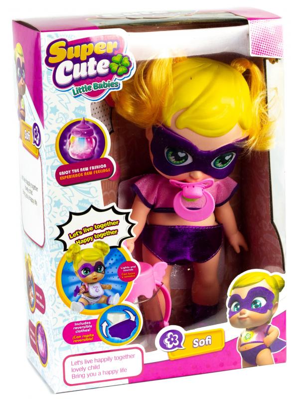 Интерактивная куколка Cупер Малышка Софи / 3666-97