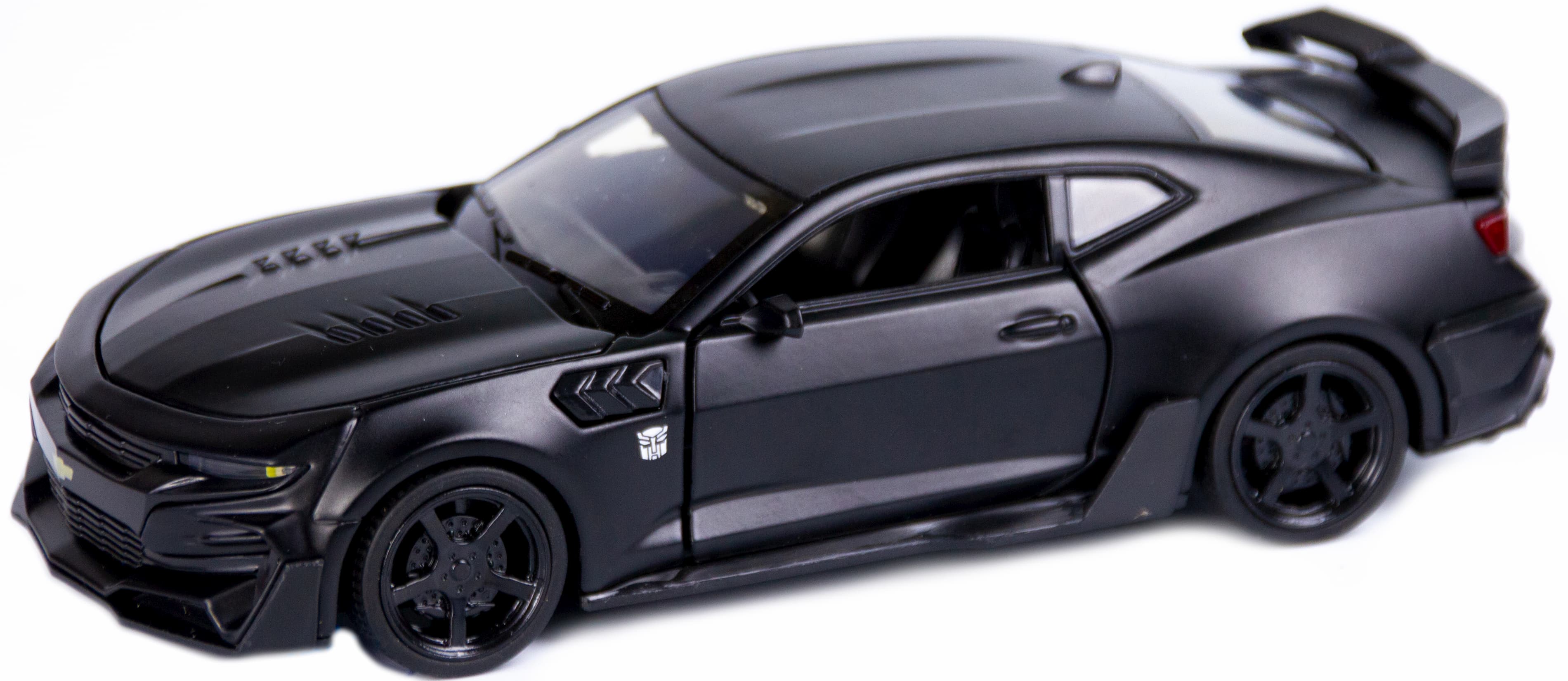 Металлическая машинка Mini Auto 1:32 «Chevrolet Camaro ZL1 2017» 16 см., 3220B инерционная, свет, звук / Черный