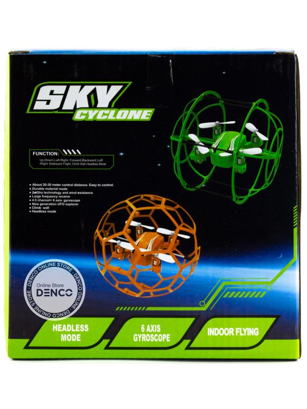 Радиоуправляемый летающий шар «Sky cyclone» X71, 2.4 GHz / Микс