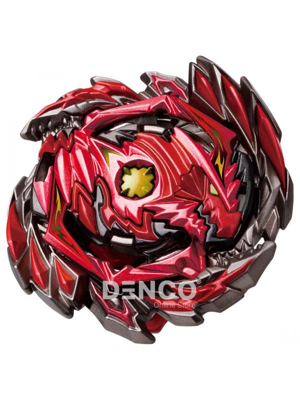 Правосторонний Волчок Веном Диаболос Красный (Venom Diabolost) B-145-01 от Flame с запускателем