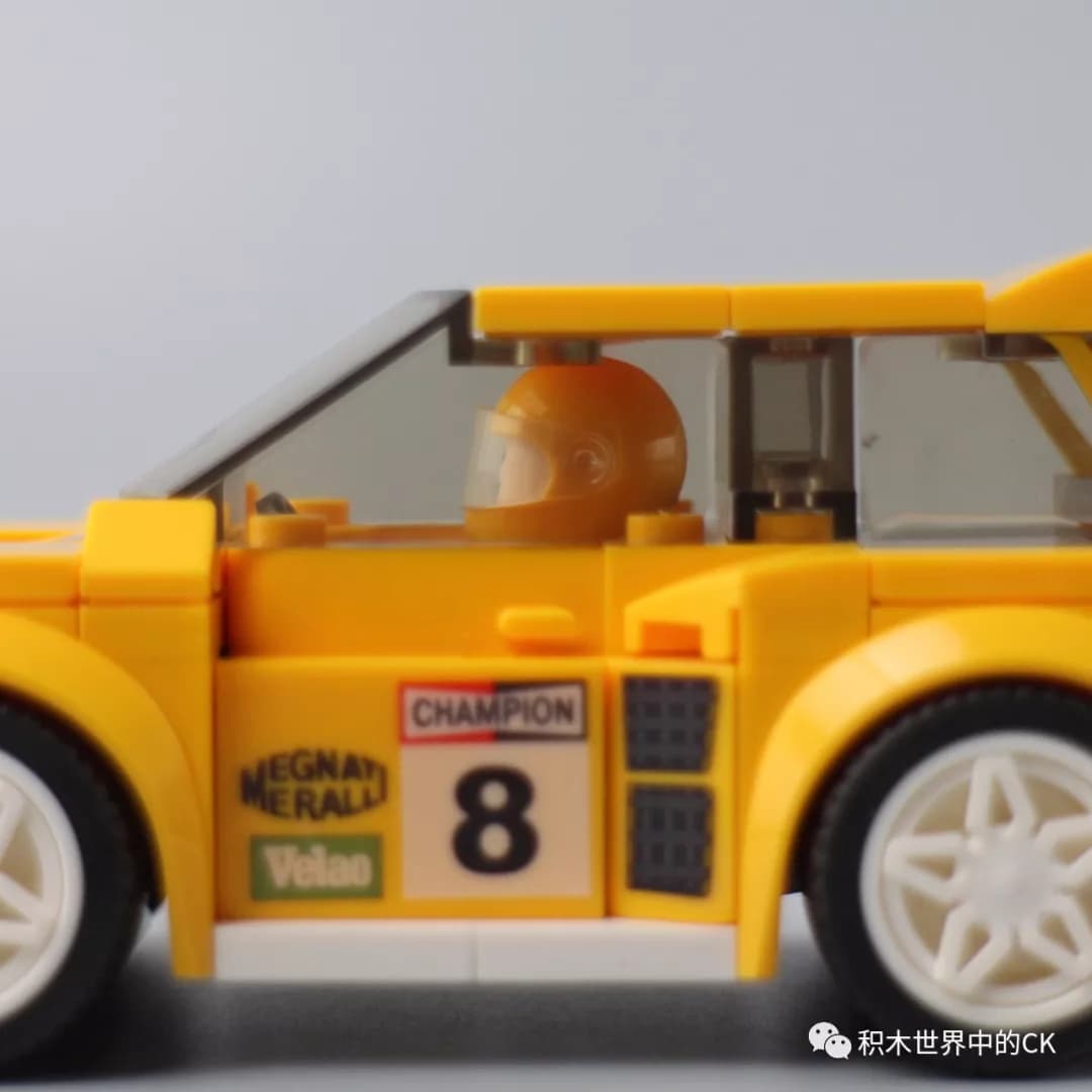 Конструктор Sembo Block «Гоночная машина: Renault R5 Maxi Turbo» 607038 / 171 деталь
