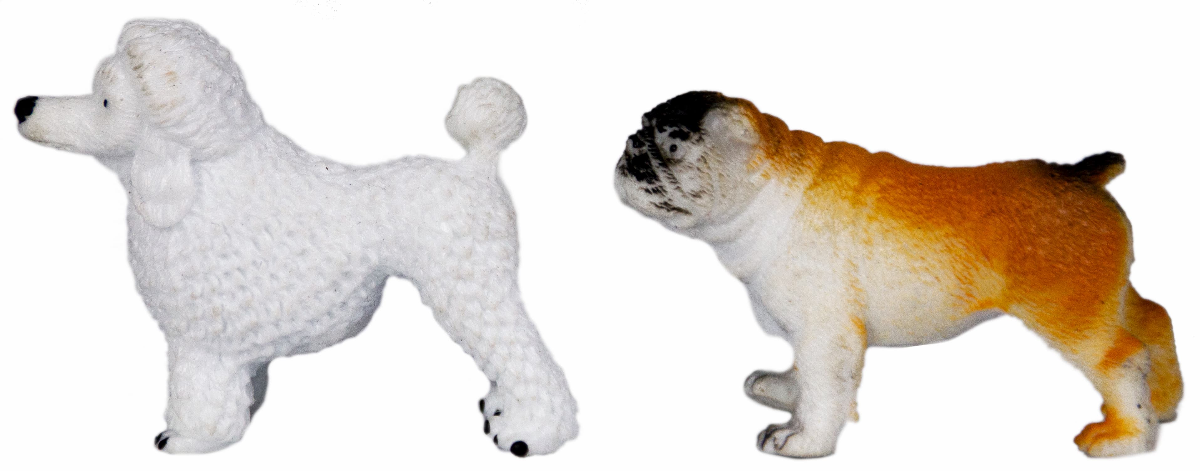 Резиновые фигурки-тянучки «Собаки» A049P, 8 см. / 12 штук