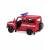 Металлическая машинка Play Smart 1:50 «Джип УАЗ Hunter Пожарная охрана» 10 см. 6401-D Автопарк, инерционная