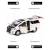 Металлическая машинка XLG 1:24 «Toyota Alphard» 20 см. M923O инерционная, свет, звук / Микс