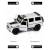 Машинка металлическая XLG 1:24 «Mercedes-Benz G-class Brabus» M923Z 19 см. инерционная, свет, звук / Белый