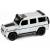 Машинка металлическая XLG 1:24 «Mercedes-Benz G-class Brabus» M923Z 19 см. инерционная, свет, звук / Белый