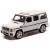 Машинка металлическая XLG 1:24 «Mercedes-Benz G-class» M923K-6 20 см. инерционная, свет, звук в коробке / Белый