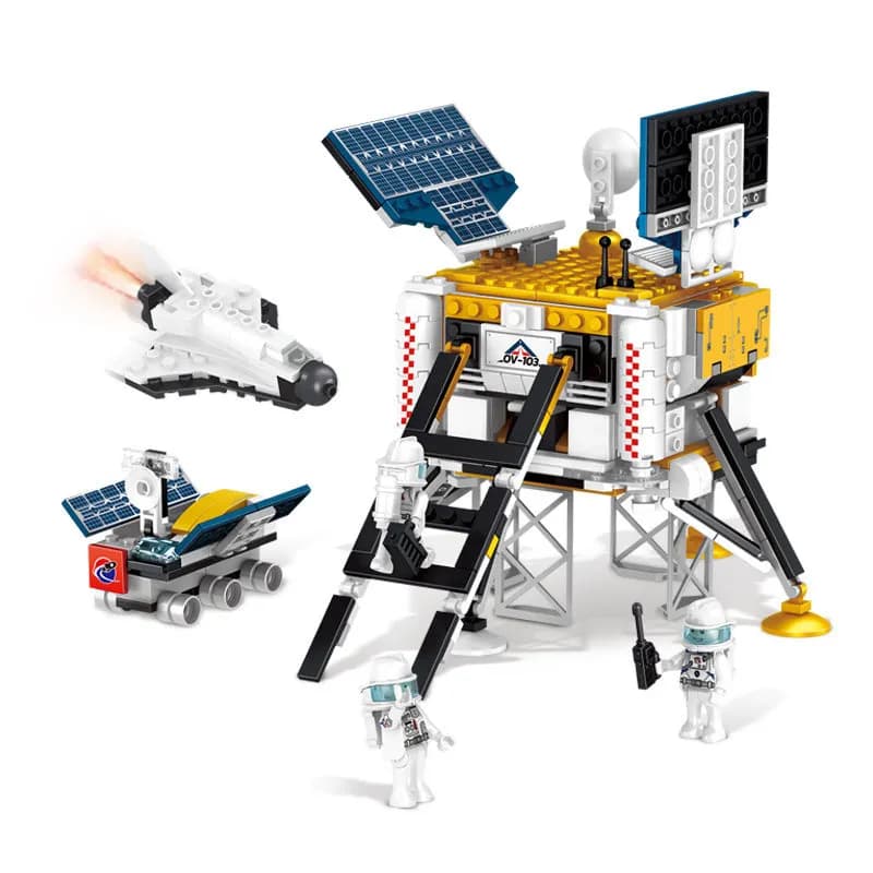 Конструктор Cogo «Лунная станция» 3068 / 595 деталей