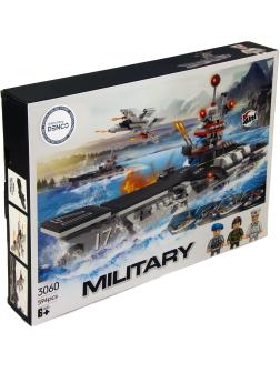 Конструктор Cogo «Military: Авианосец 4 в 1» 3060 / 594 детали