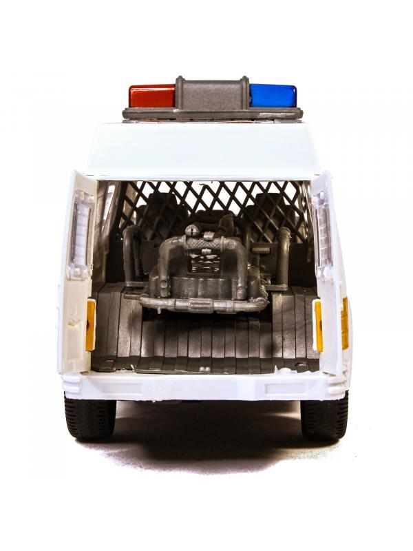 Машинка пластмассовая «Милиция / Скорая помощь» В033 инерционная / Микс