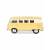 Металлическая машинка Kinsmart 1:32 «1962 Volkswagen Classical Bus (Пастельные цвета)» KT5060DY инерционная / Желтый