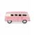 Металлическая машинка Kinsmart 1:32 «1962 Volkswagen Classical Bus (Пастельные цвета)» KT5060DY инерционная / Розовый