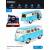 Металлическая машинка Kinsmart 1:32 «1962 Volkswagen Classical Bus (Пастельные цвета)» KT5060DY инерционная / Голубой