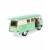 Металлическая машинка Kinsmart 1:32 «1962 Volkswagen Classical Bus (Пастельные цвета)» KT5060DY инерционная / Зеленый