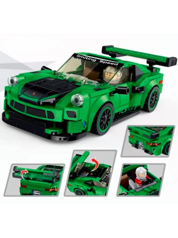 Конструктор Panlos Brick «Автомобиль Porsche 911 GT3 RS» 666027 / 358 деталей