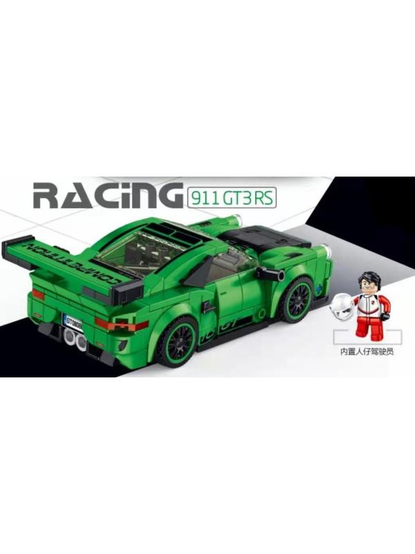 Конструктор Panlos Brick «Автомобиль Porsche 911 GT3 RS» 666027 / 358 деталей