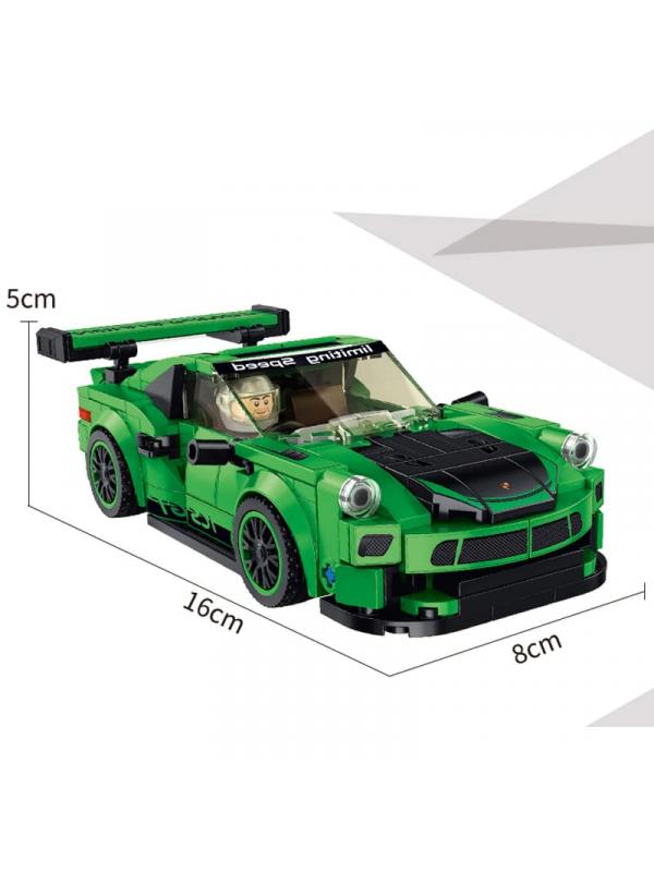 Конструктор Panlos Brick «Автомобиль Porsche 911 GT3 RS» 666027 / 358 деталей