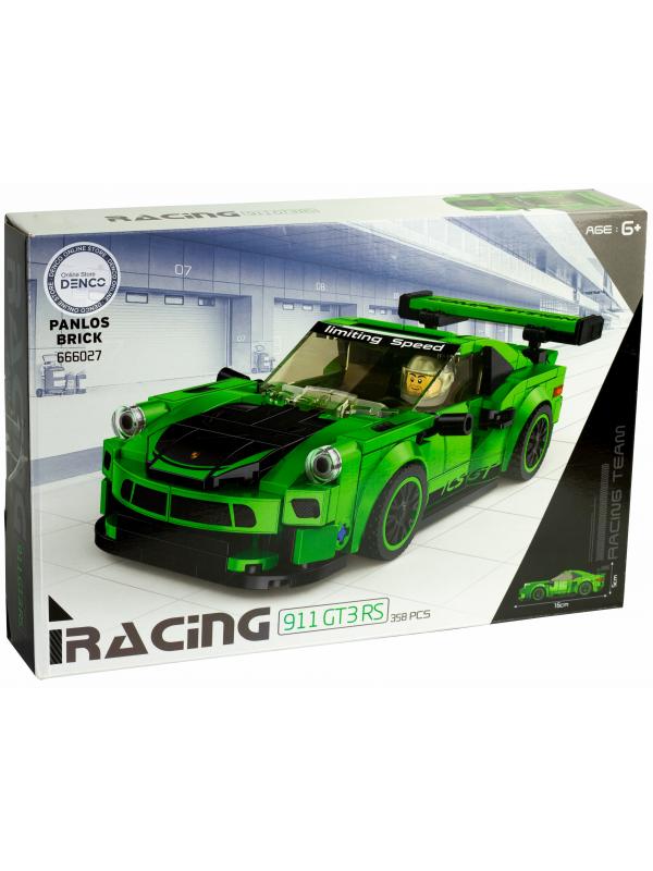 Конструктор Panlos Brick «Автомобиль Porsche 911 GT3 RS» 666027 / 358 деталей