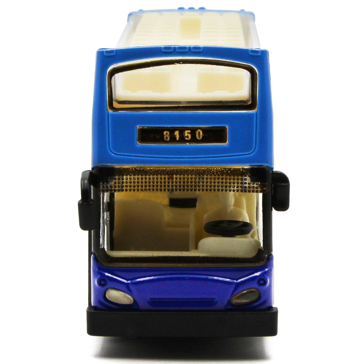 Металлическая машинка 1:66 «Автобус экскурсионный» А8150 инерционная, свет, звук / Микс