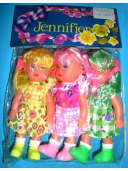 Кукла «Jennifier» 3 шт. в упаковке Д7393CV